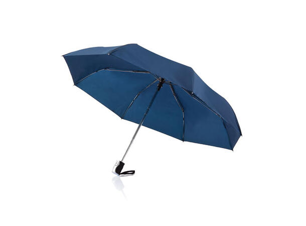 Deluxe 21,5" 2 in 1 auto paraply blå 